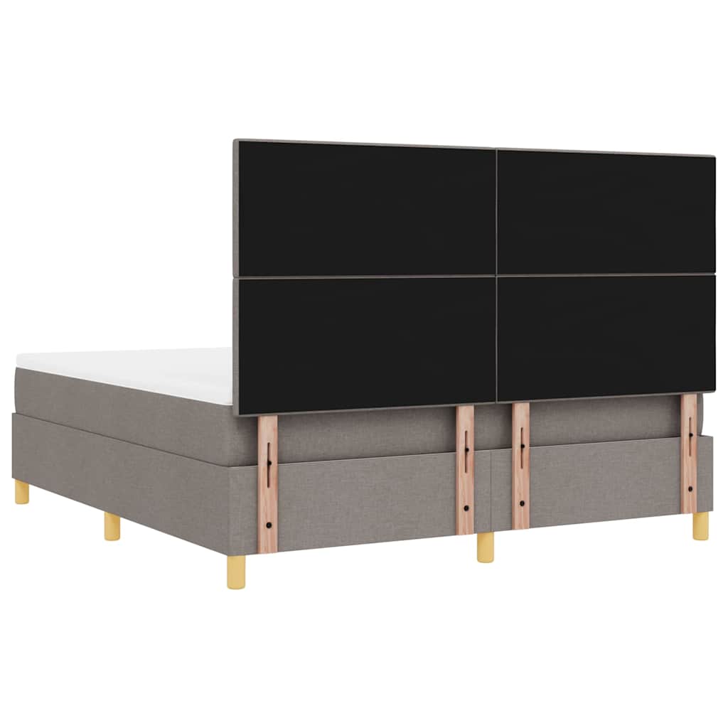 Letto a Sorgente LED con testiera Talpa 180 x 200 cm Tessuto | homemem39