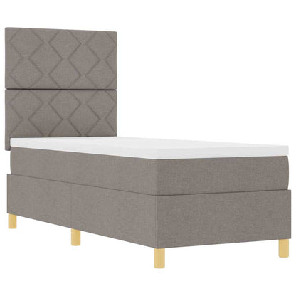 Letto a Sorgente LED con testiera Talpa 80 x 200 cm Tessuto | homemem39
