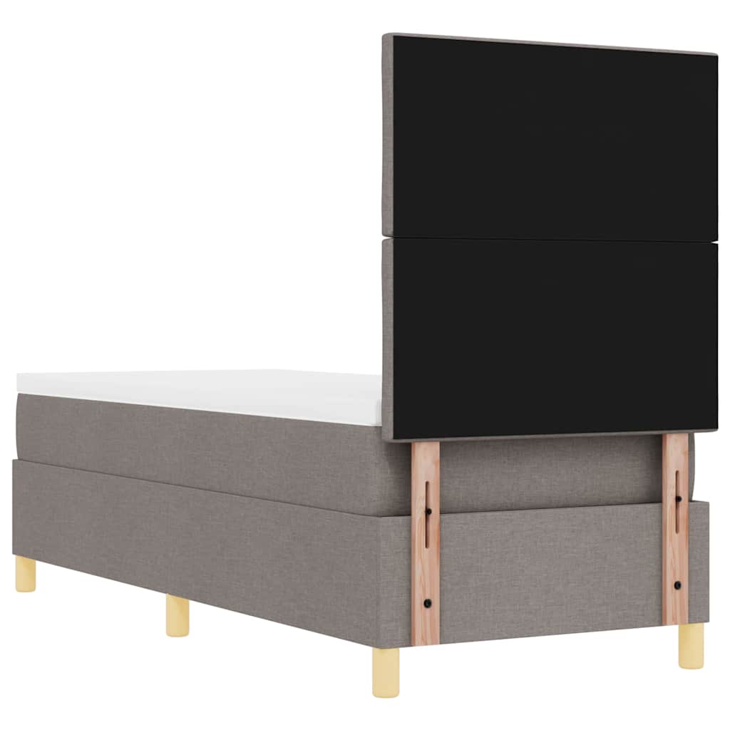 Letto a Sorgente LED con testiera Talpa 80 x 200 cm Tessuto | homemem39