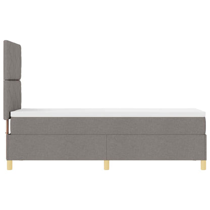 Letto a Sorgente LED con testiera Talpa 80 x 200 cm Tessuto | homemem39