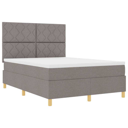 Letto a Sorgente LED con testiera Talpa 160 x 200 cm Tessuto | homemem39