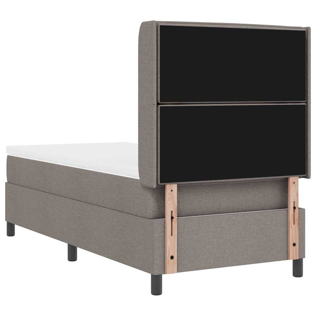 Letto a Sorgente LED con materasso Talpa 100 x 200 cm Tessuto | homemem39
