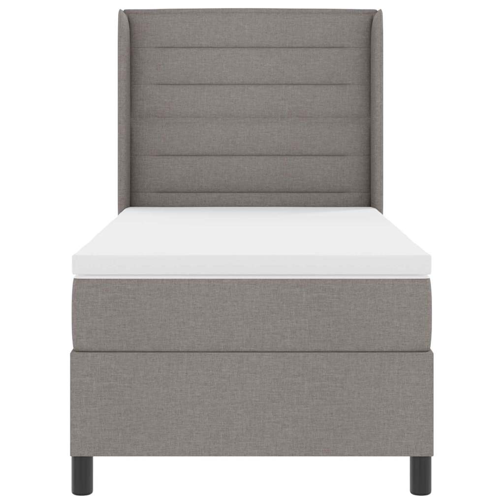 Letto a Sorgente LED con materasso Talpa 100 x 200 cm Tessuto | homemem39