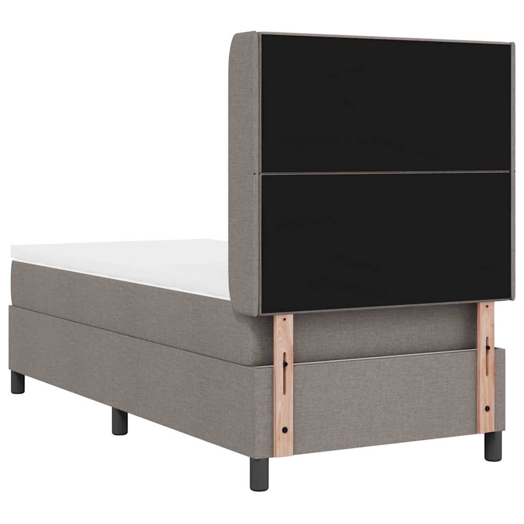Letto a Sorgente LED con testiera Talpa 100 x 200 cm Tessuto | homemem39