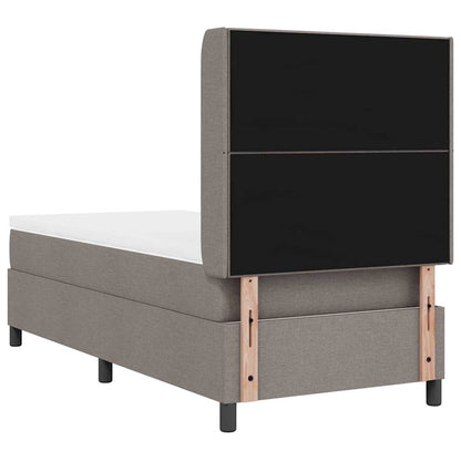Letto a Sorgente LED con testiera Talpa 100 x 200 cm Tessuto | homemem39