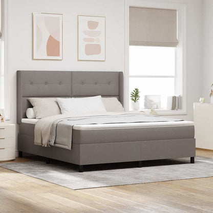 Letto a Sorgente LED con testiera Talpa 180 x 200 cm Tessuto | homemem39