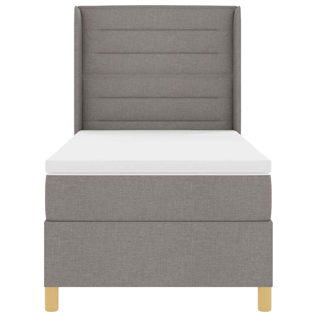 Letto a molle con strisce LED Talpa 90 x 190 cm Tessuto | homemem39