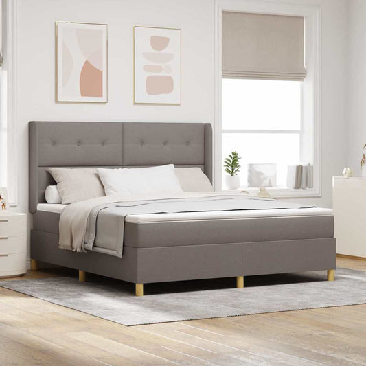 Letto a molle con strisce LED Talpa 180 x 200 cm Tessuto | homemem39
