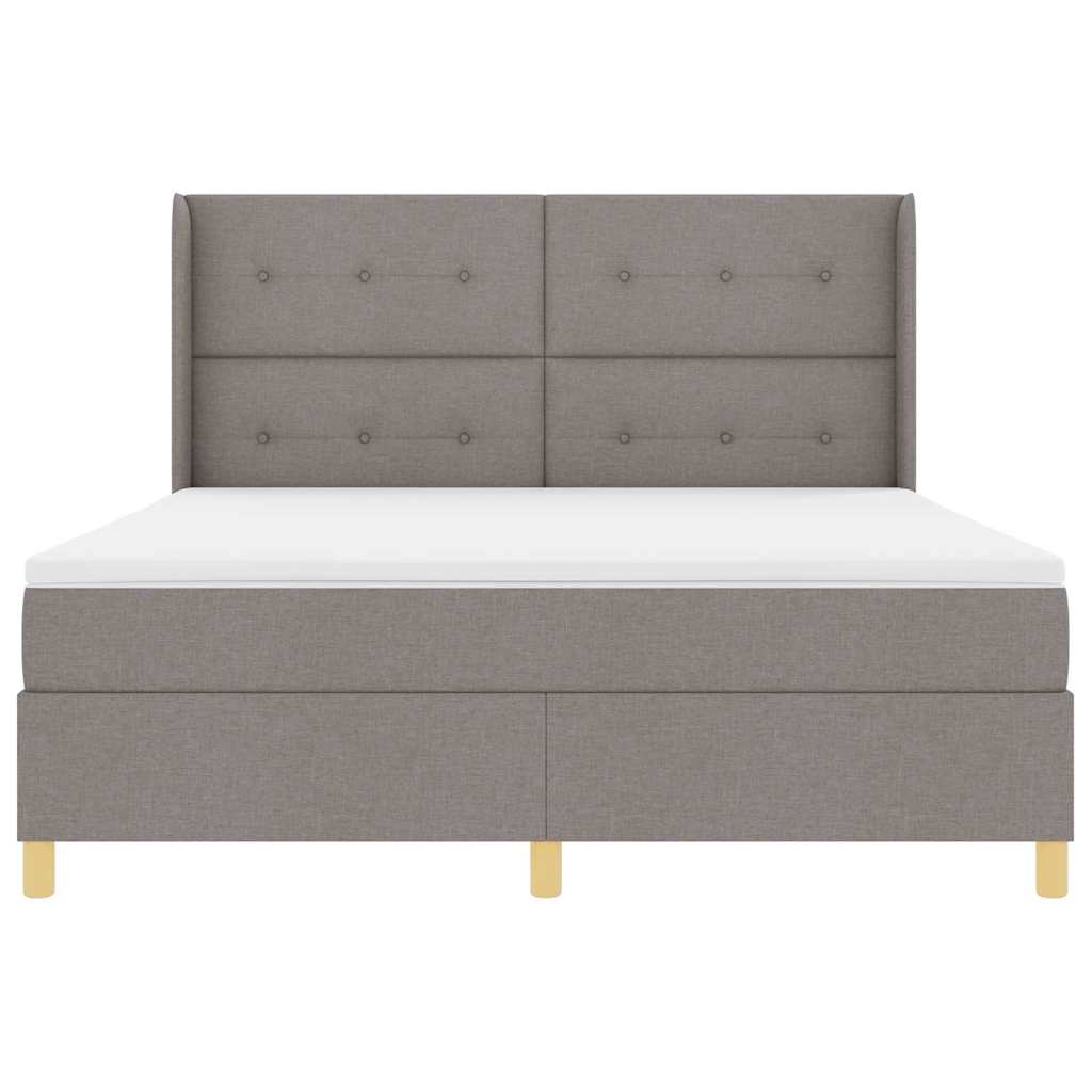 Letto a molle con strisce LED Talpa 180 x 200 cm Tessuto | homemem39