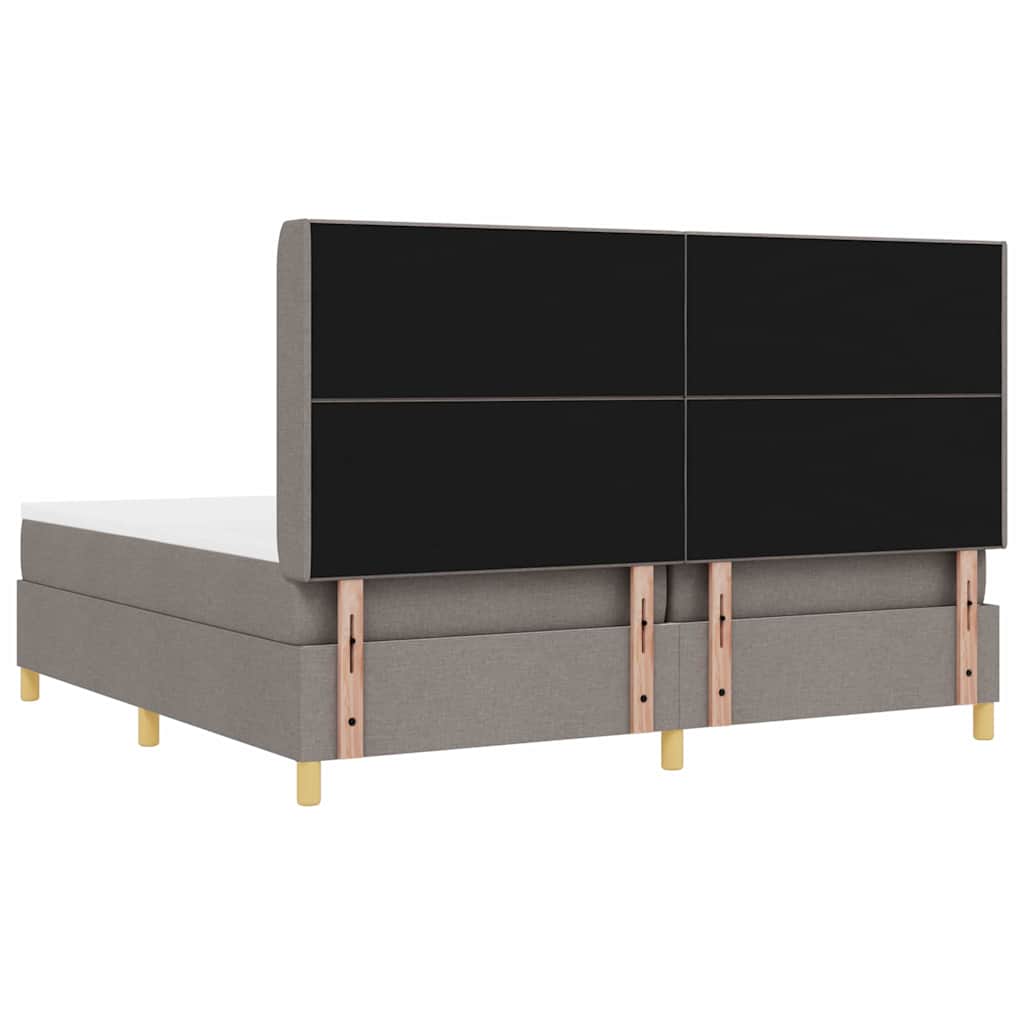 Letto a molle con strisce LED Talpa 200 x 200 cm Tessuto | homemem39