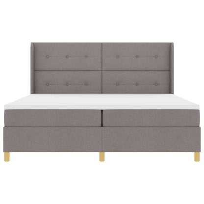 Letto a molle con strisce LED Talpa 200 x 200 cm Tessuto | homemem39