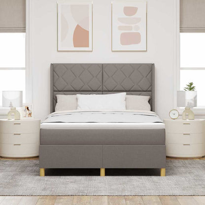 Letto a molle con strisce LED Talpa 140 x 200 cm Tessuto | homemem39