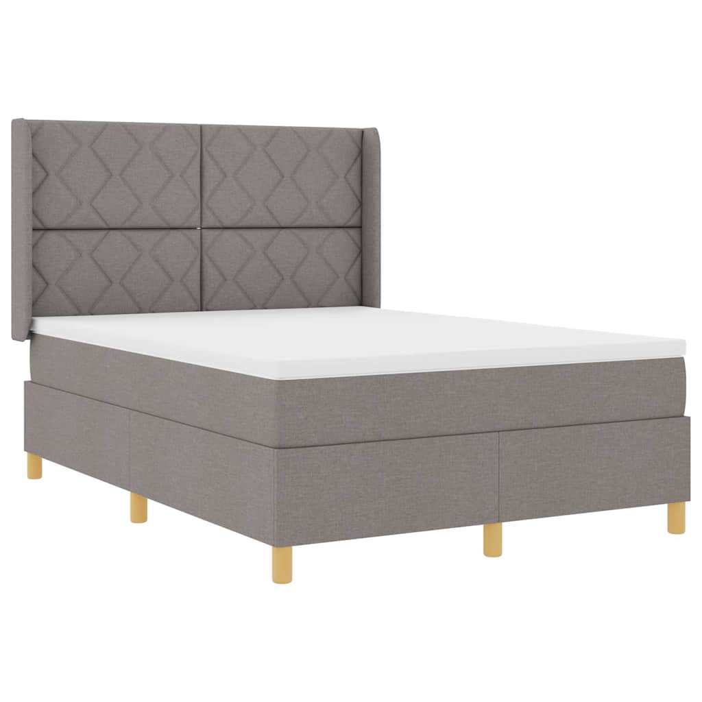 Letto a molle con strisce LED Talpa 140 x 200 cm Tessuto | homemem39