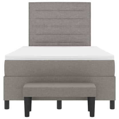 Letto a molle con testiera Talpa 120 x 190 cm Tessuto | homemem39