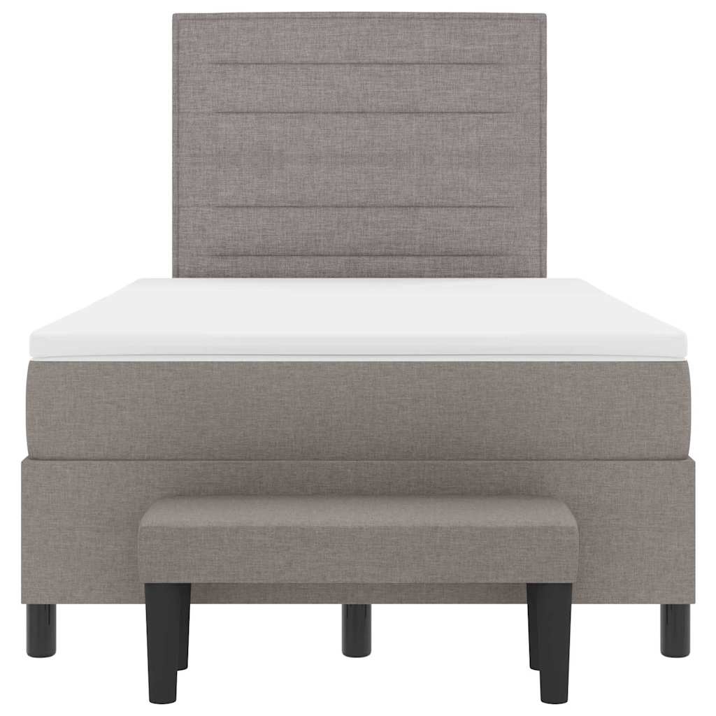 Letto a molle con testiera Talpa 120 x 200 cm Tessuto | homemem39
