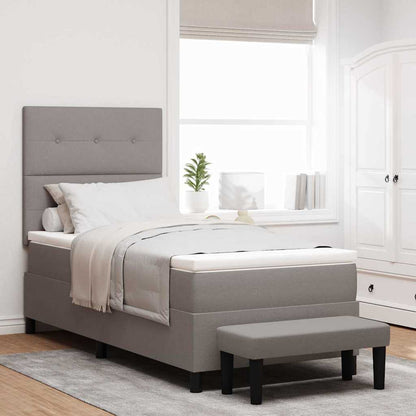 Letto a molle con testiera Talpa 80 x 200 cm Tessuto | homemem39
