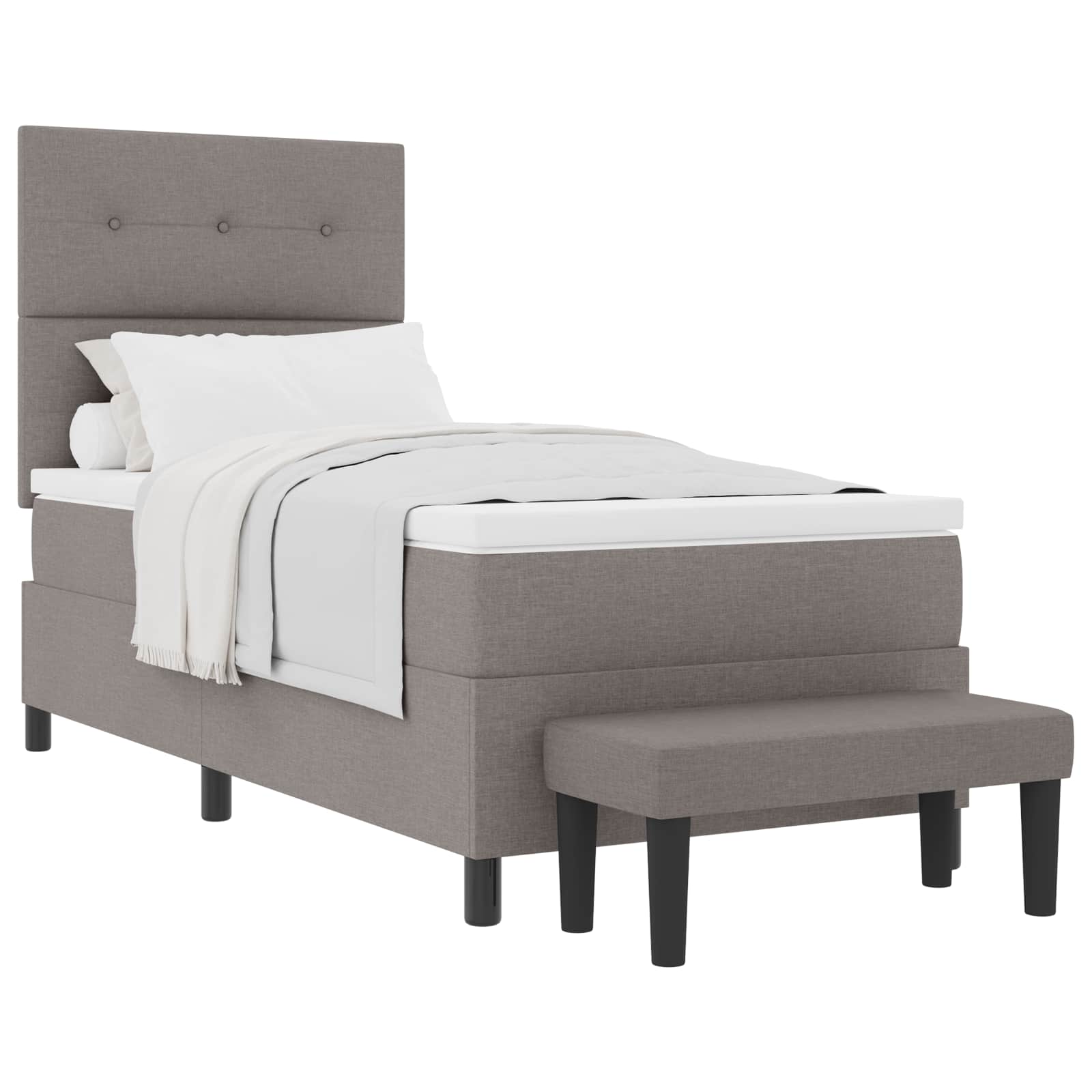 Letto a molle con testiera Talpa 80 x 200 cm Tessuto | homemem39