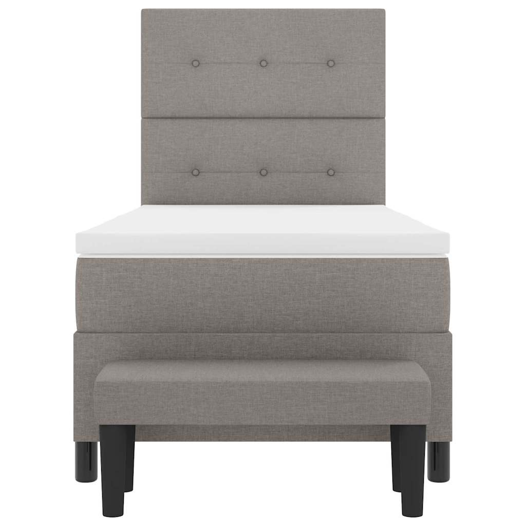 Letto a molle con testiera Talpa 80 x 200 cm Tessuto | homemem39