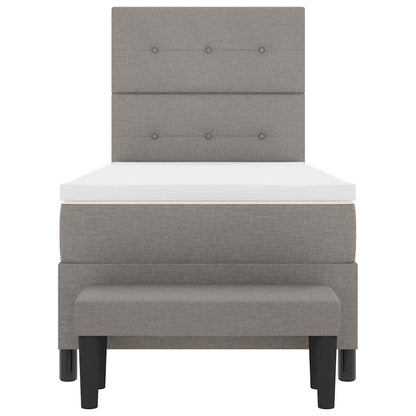 Letto a molle con testiera Talpa 80 x 200 cm Tessuto | homemem39