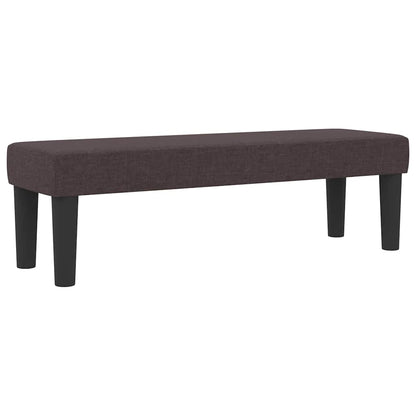 Letto a molle con cuscino Marrone Scuro 120 x 190 cm Tessuto | homemem39