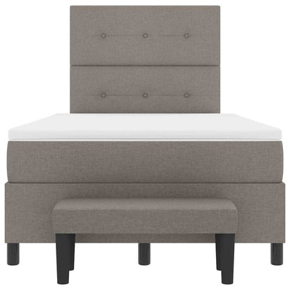 Letto a molle con testiera Talpa 120 x 190 cm Tessuto | homemem39