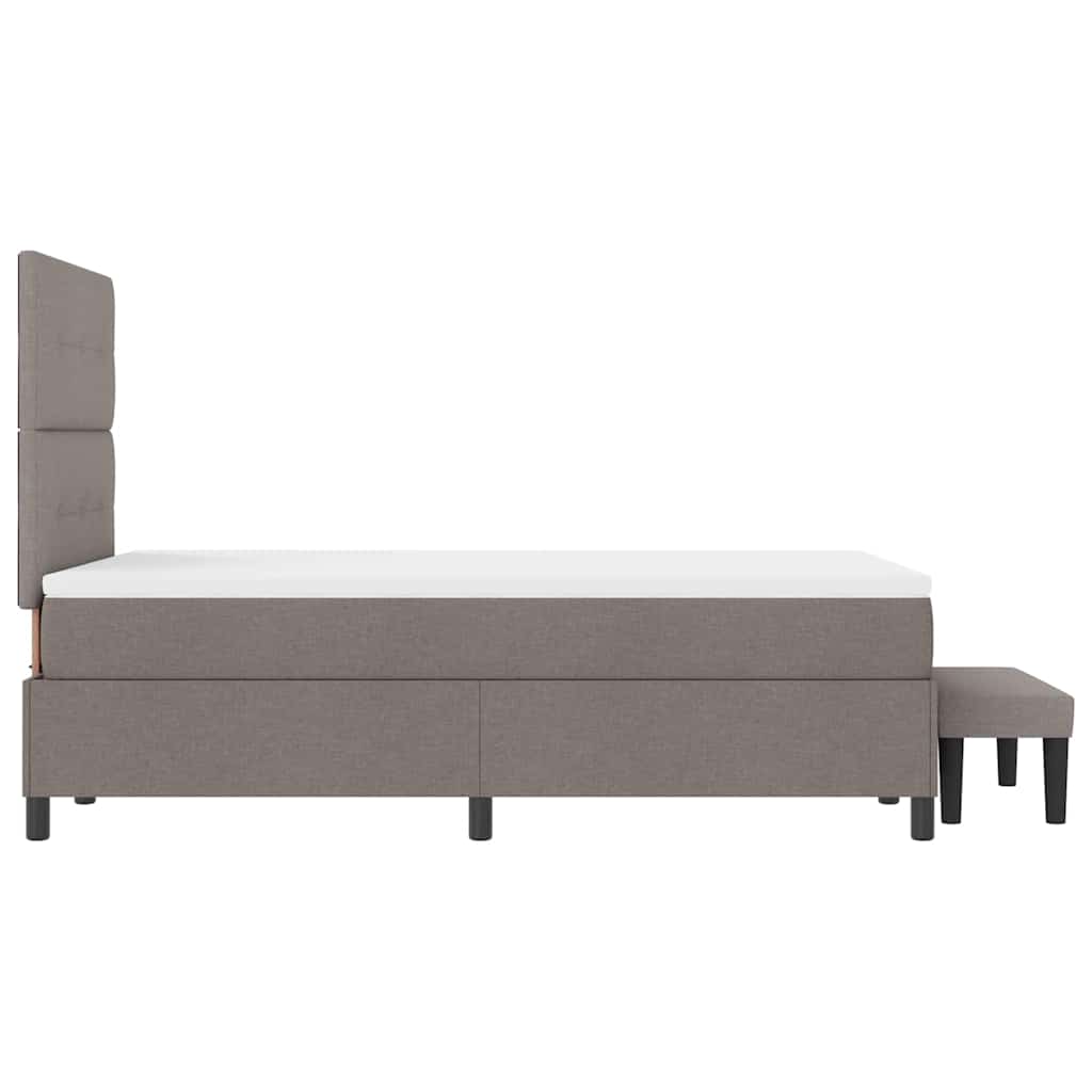 Letto a molle con testiera Talpa 120 x 190 cm Tessuto | homemem39