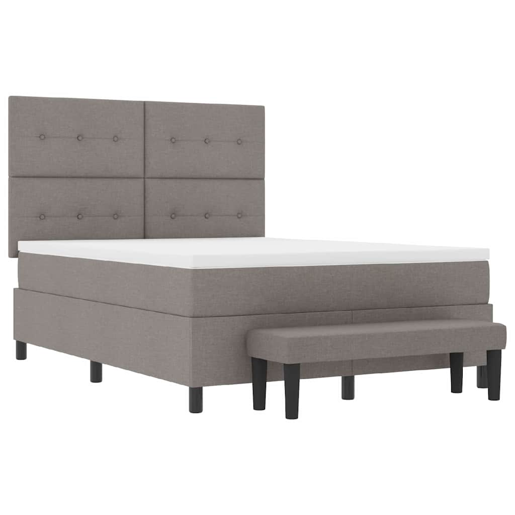 Letto a molle con testiera Talpa 160 x 200 cm Tessuto | homemem39