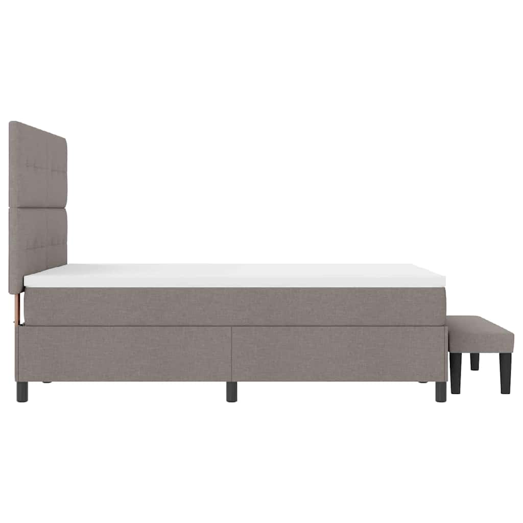 Letto a molle con testiera Talpa 160 x 200 cm Tessuto | homemem39