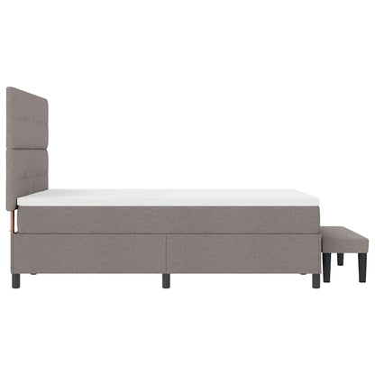 Letto a molle con testiera Talpa 160 x 200 cm Tessuto | homemem39