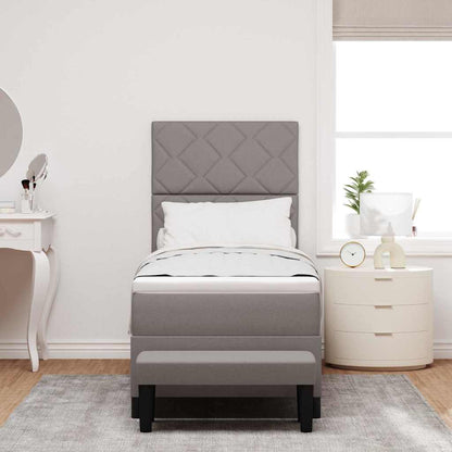 Letto a molle con testiera Talpa 80 x 200 cm Tessuto | homemem39