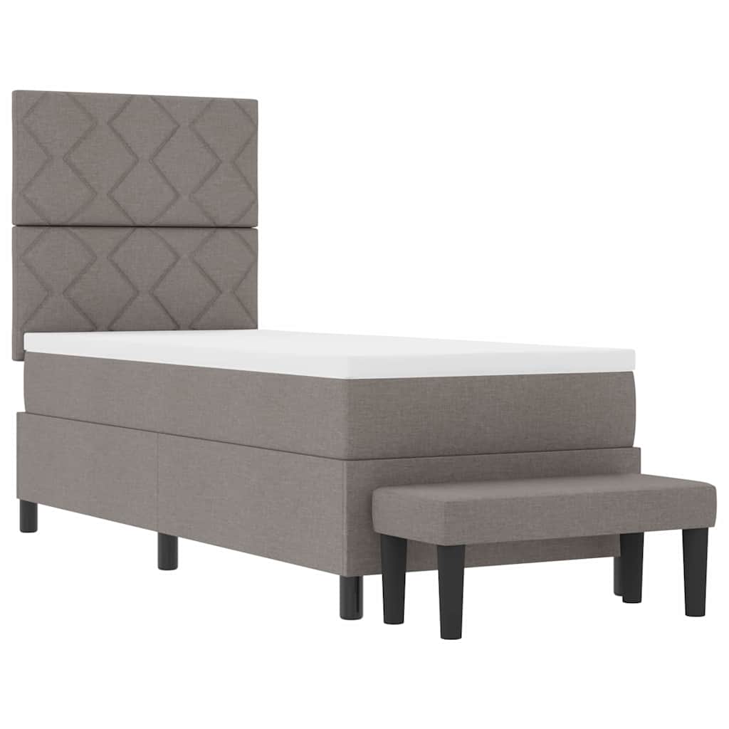 Letto a molle con testiera Talpa 80 x 200 cm Tessuto | homemem39