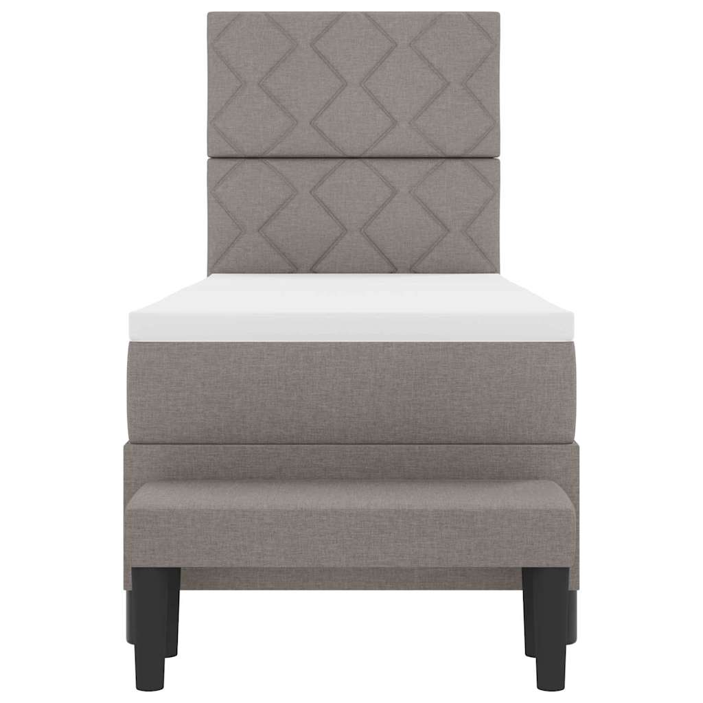 Letto a molle con testiera Talpa 80 x 200 cm Tessuto | homemem39