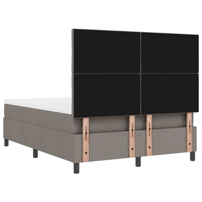 Letto a molle con testiera Talpa 140 x 190 cm Tessuto