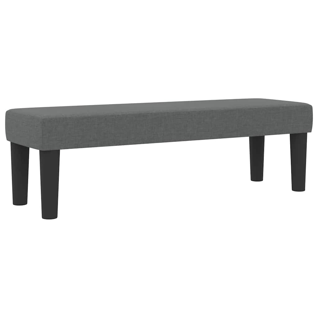 Letto a molle con testiera Grigio scuro 160 x 200 cm Tessuto | homemem39