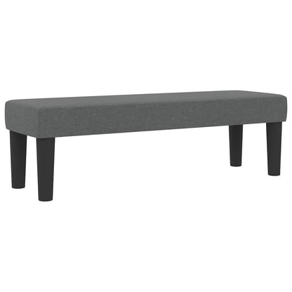 Letto a molle con testiera Grigio scuro 160 x 200 cm Tessuto | homemem39