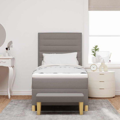 Letto a molle con testiera Talpa 200 x 90 cm Tessuto | homemem39