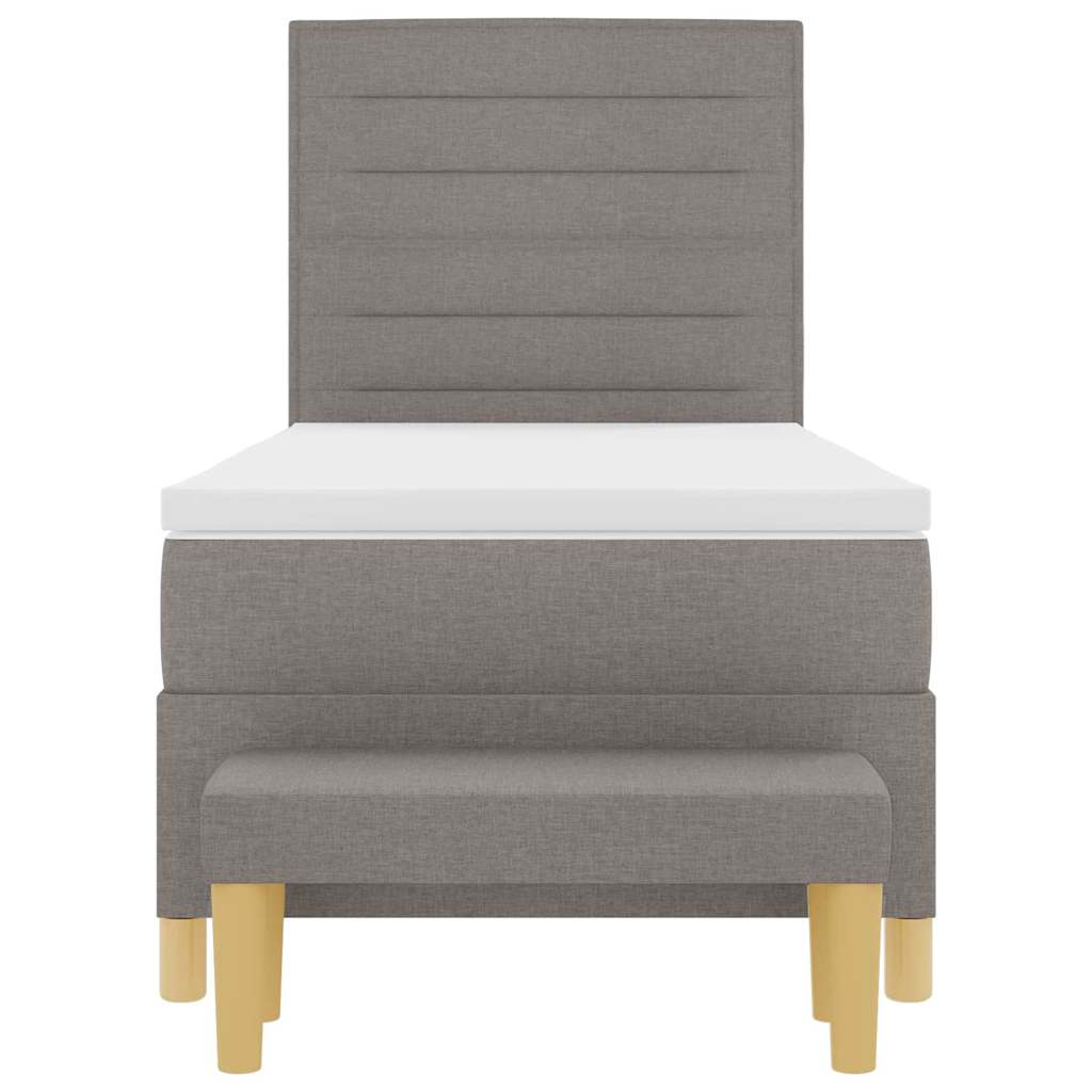 Letto a molle con testiera Talpa 200 x 90 cm Tessuto | homemem39