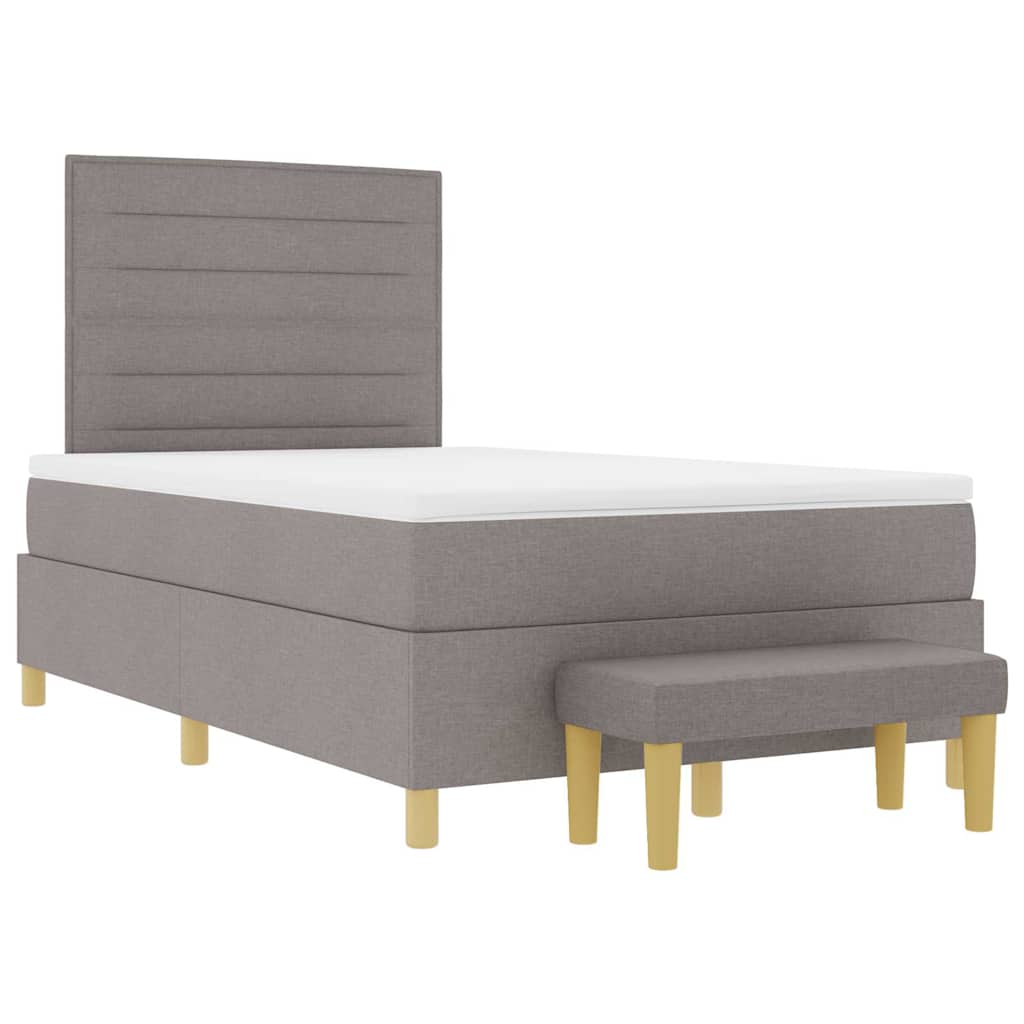 Letto a molle con testiera Talpa 190 x 120 cm Tessuto | homemem39