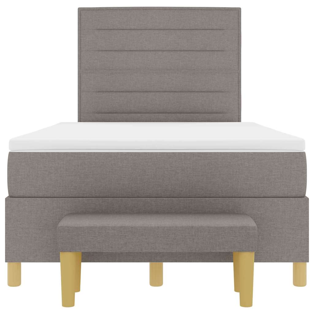 Letto a molle con testiera Talpa 190 x 120 cm Tessuto | homemem39