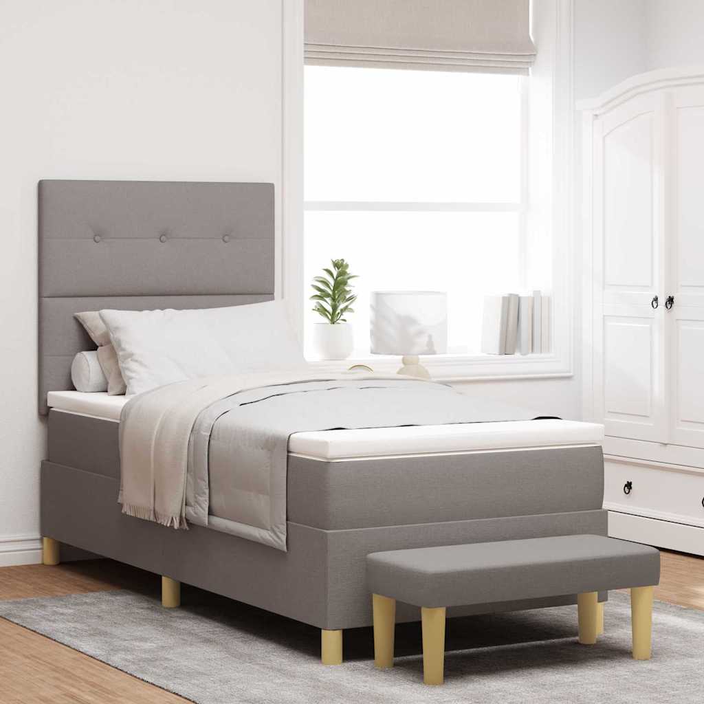 Letto a molle con cuscino Talpa 200 x 80 cm Tessuto | homemem39