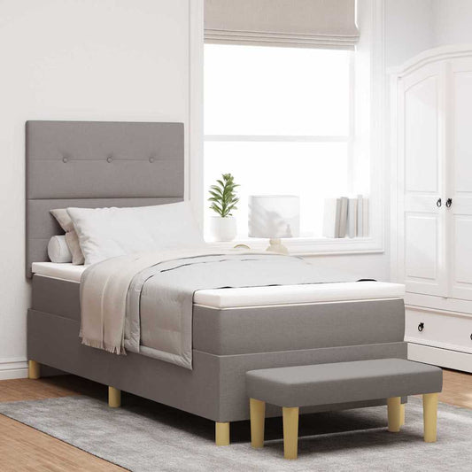 Letto a molle con cuscino Talpa 200 x 80 cm Tessuto | homemem39