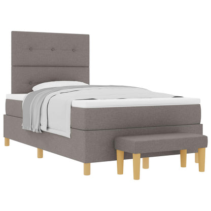 Letto a molle con testiera Talpa 190 x 120 cm Tessuto | homemem39