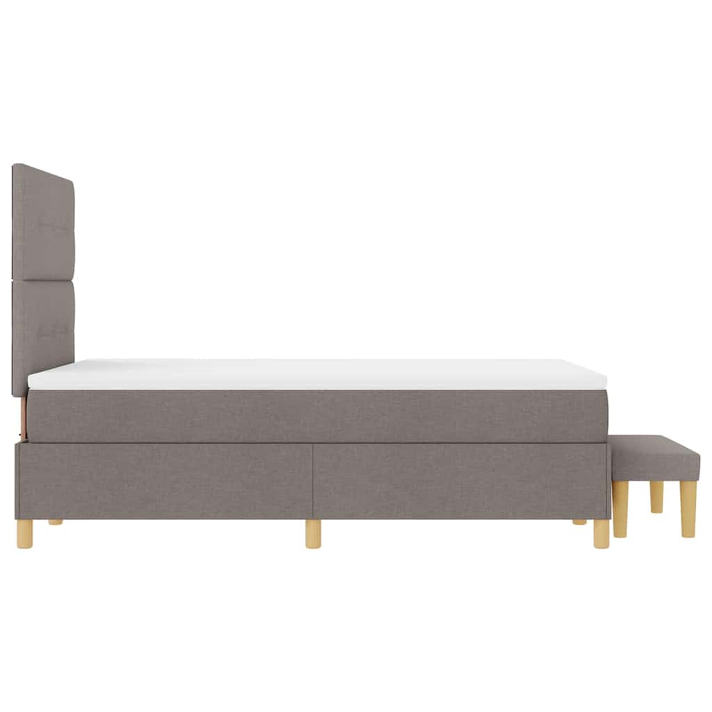 Letto a molle con testiera Talpa 190 x 120 cm Tessuto | homemem39