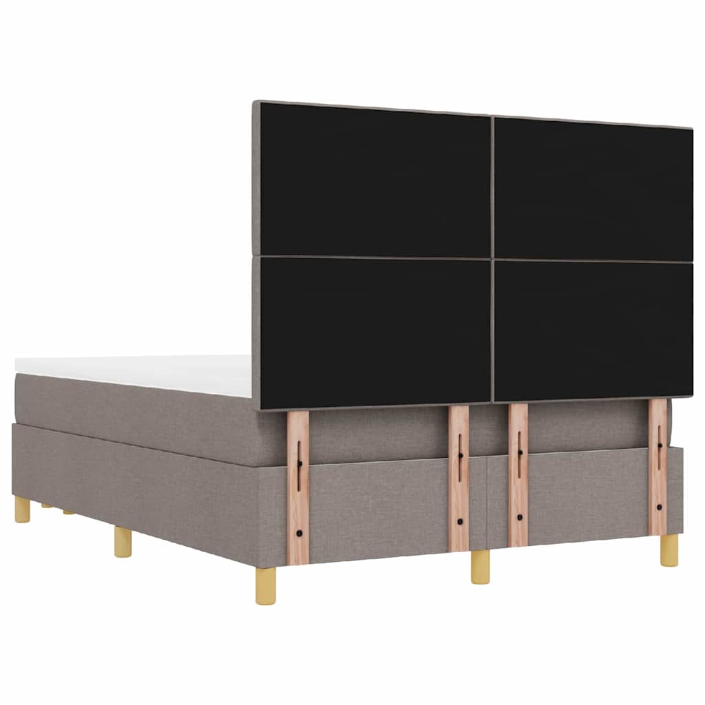 Letto a molle con testiera Talpa 190 x 140 cm Tessuto | homemem39
