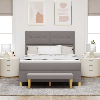 Letto a molle con testiera Talpa 140 x 200 cm Tessuto | homemem39