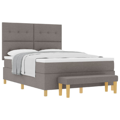 Letto a molle con testiera Talpa 200 x 160 cm Tessuto | homemem39