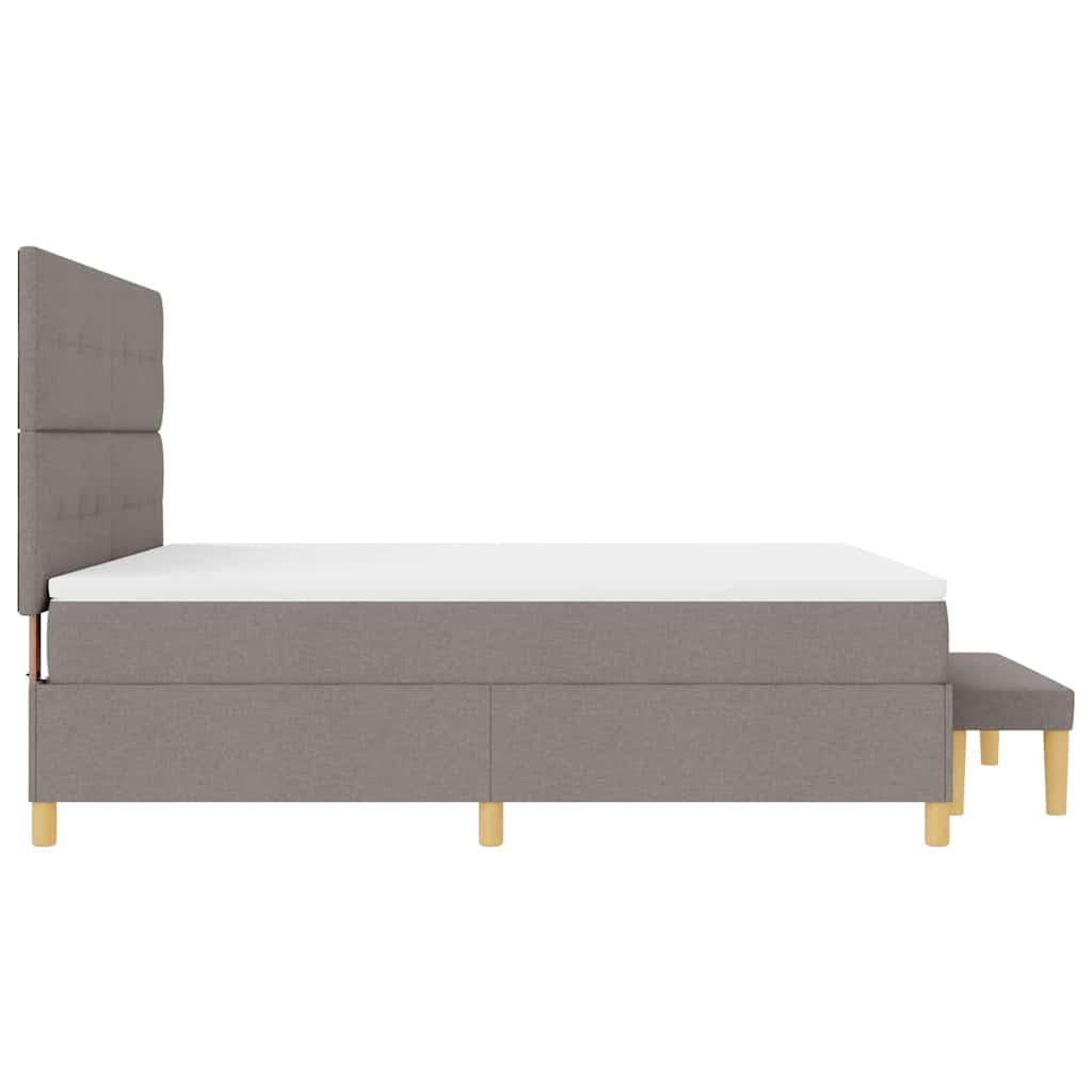 Letto a molle con testiera Talpa 200 x 180 cm Tessuto | homemem39