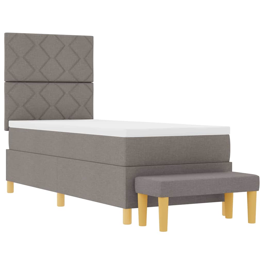 Letto a molle con testiera Talpa 200 x 80 cm Tessuto | homemem39