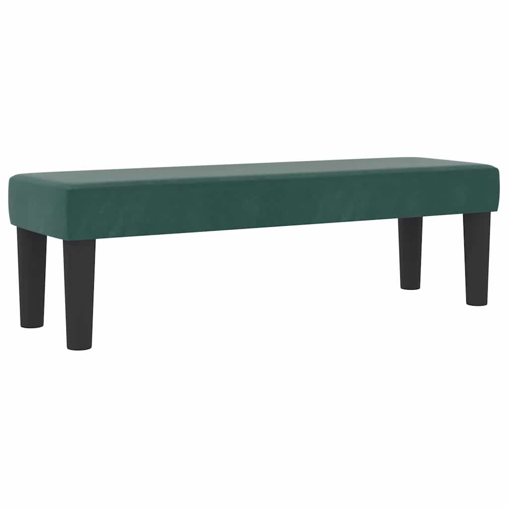 Letto a molle con testiera Verde scuro 190 x 120 cm Velluto | homemem39