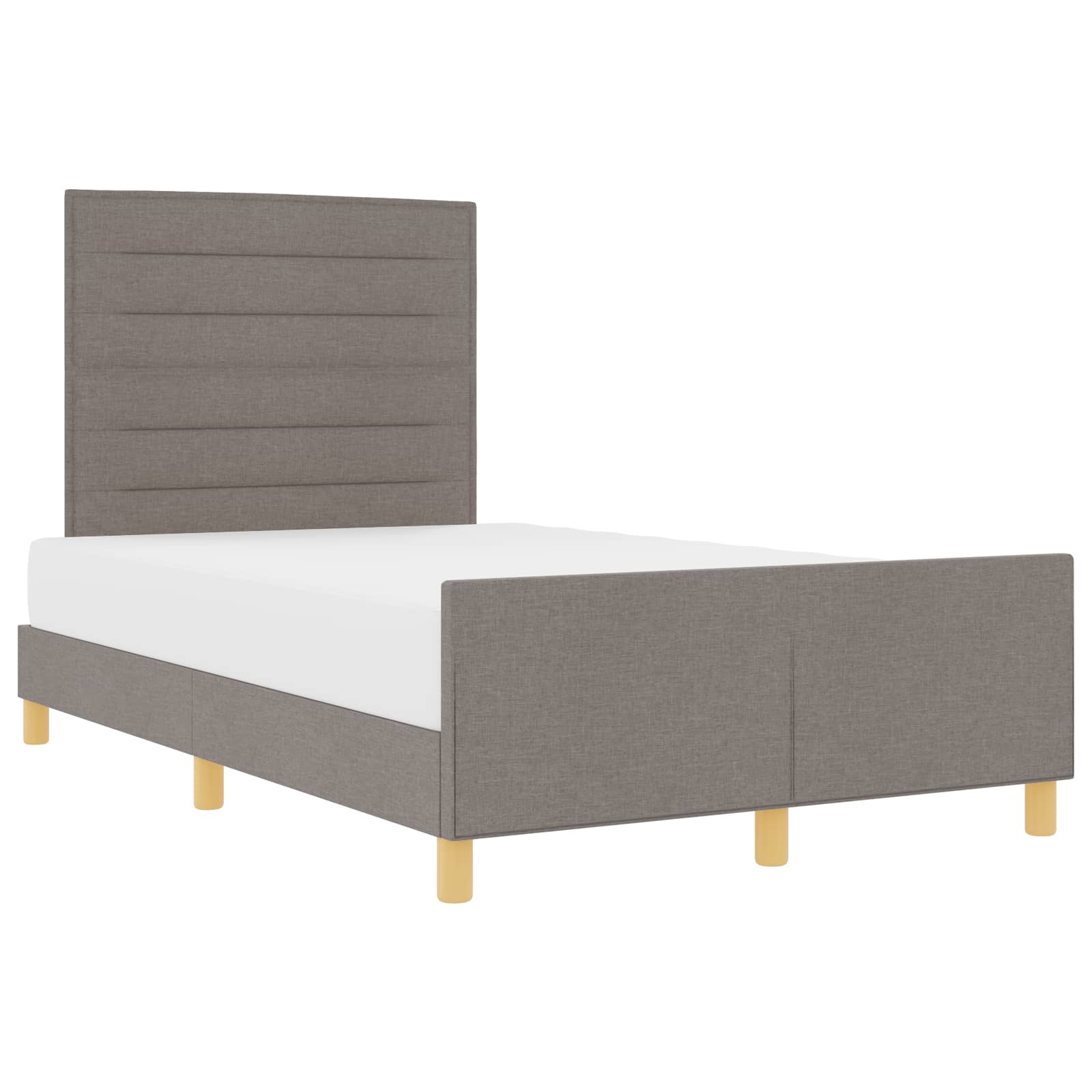 Struttura del letto con testiera Talpa 120 x 200 cm Tessuto | homemem39
